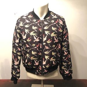 Black woman’s bomber jacket